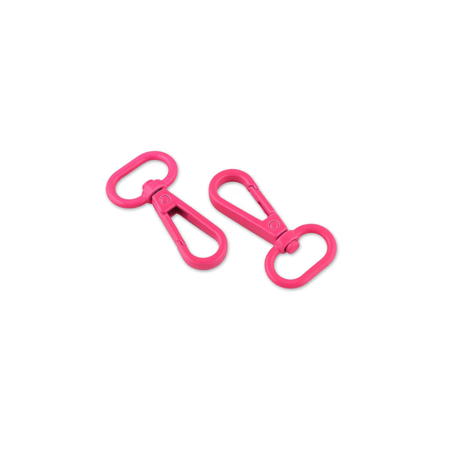 Tula Pink Neon Pink ¾" Swivel Hooks x 2 by Sallie Tomato notions product photo SKU STS140NP