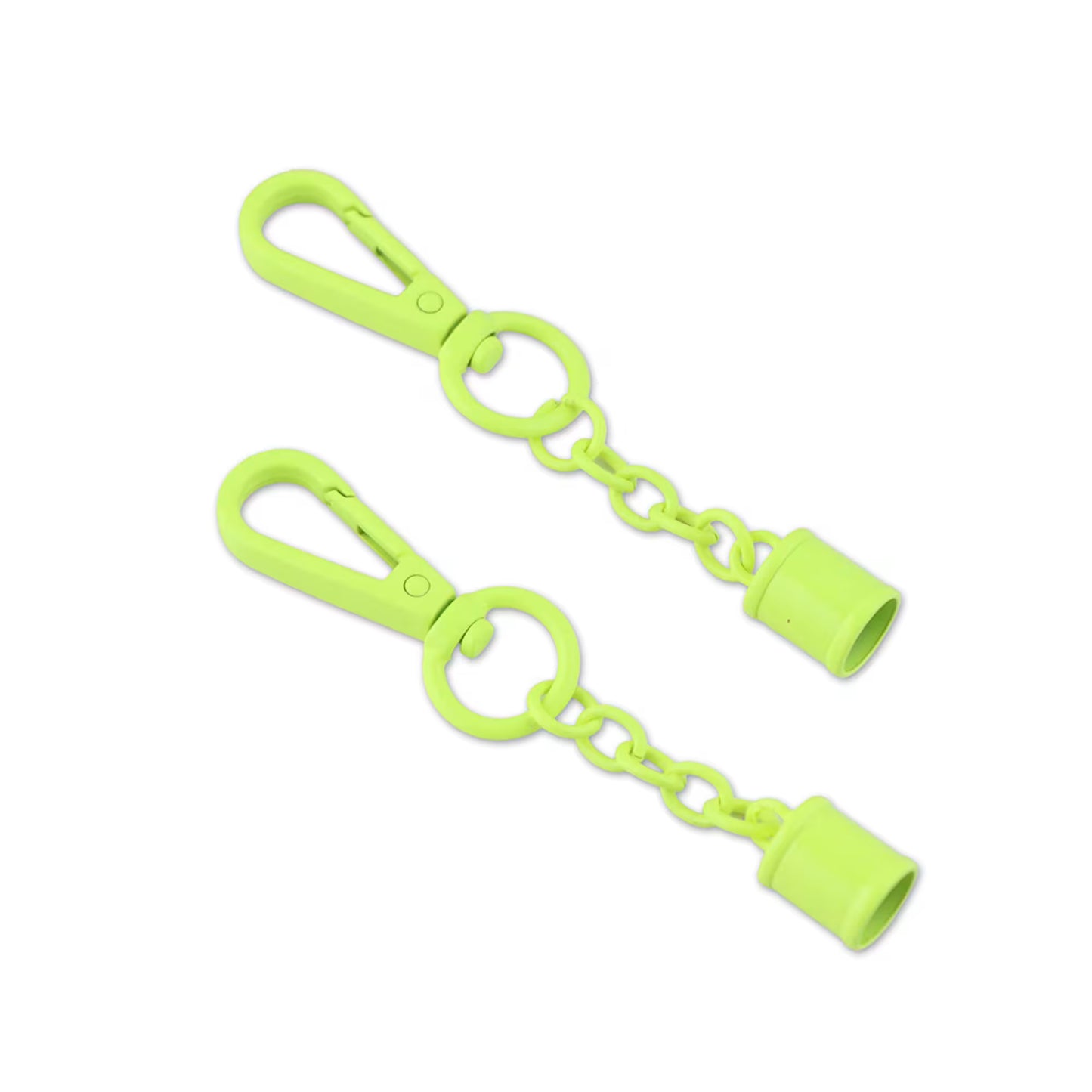 Tula Pink Neon Yellow Tassel Caps x 2 by Sallie Tomato notions product photo SKU STS211NY