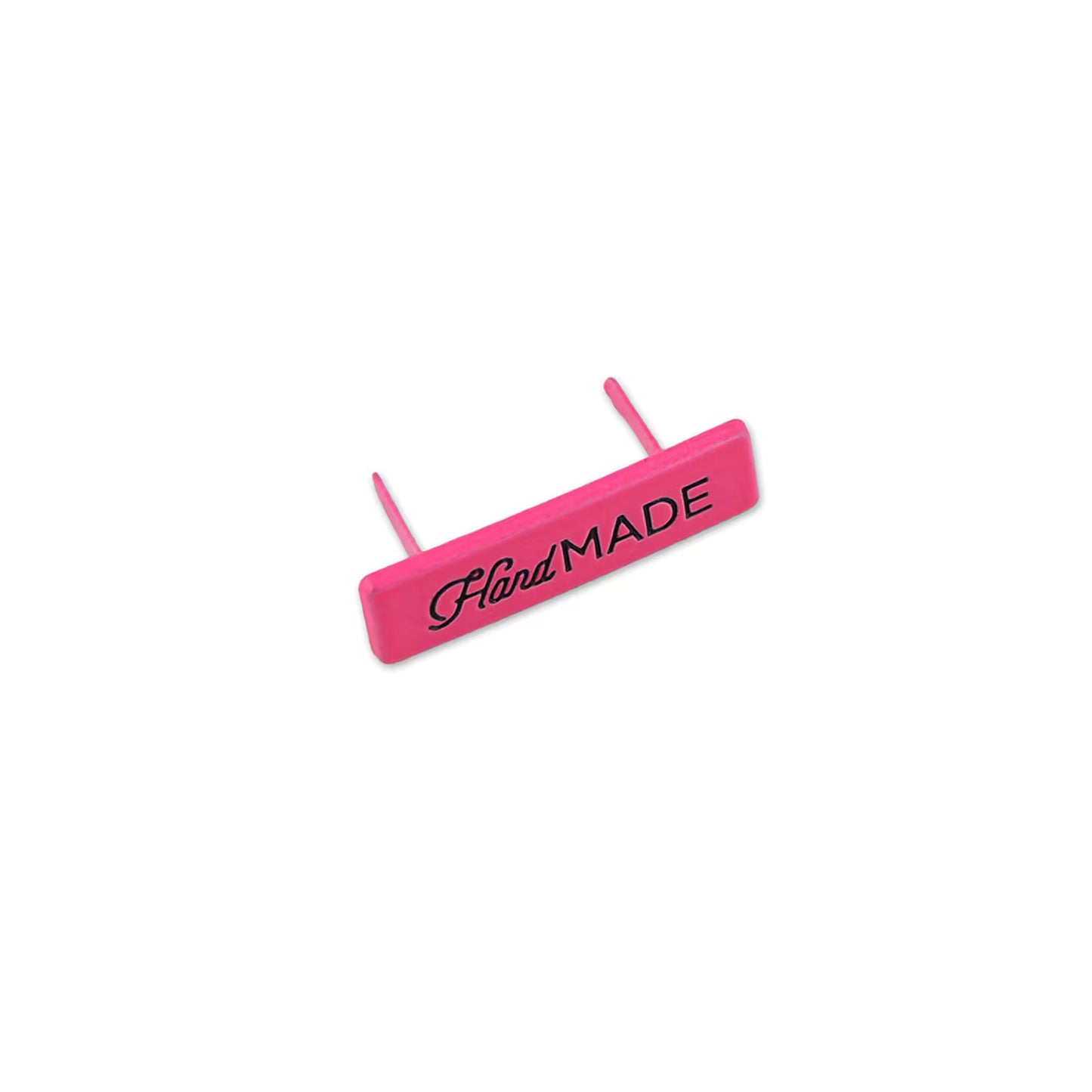 Tula Pink Neon Pink Handmade Label by Sallie Tomato notions product photo SKU STS332NP