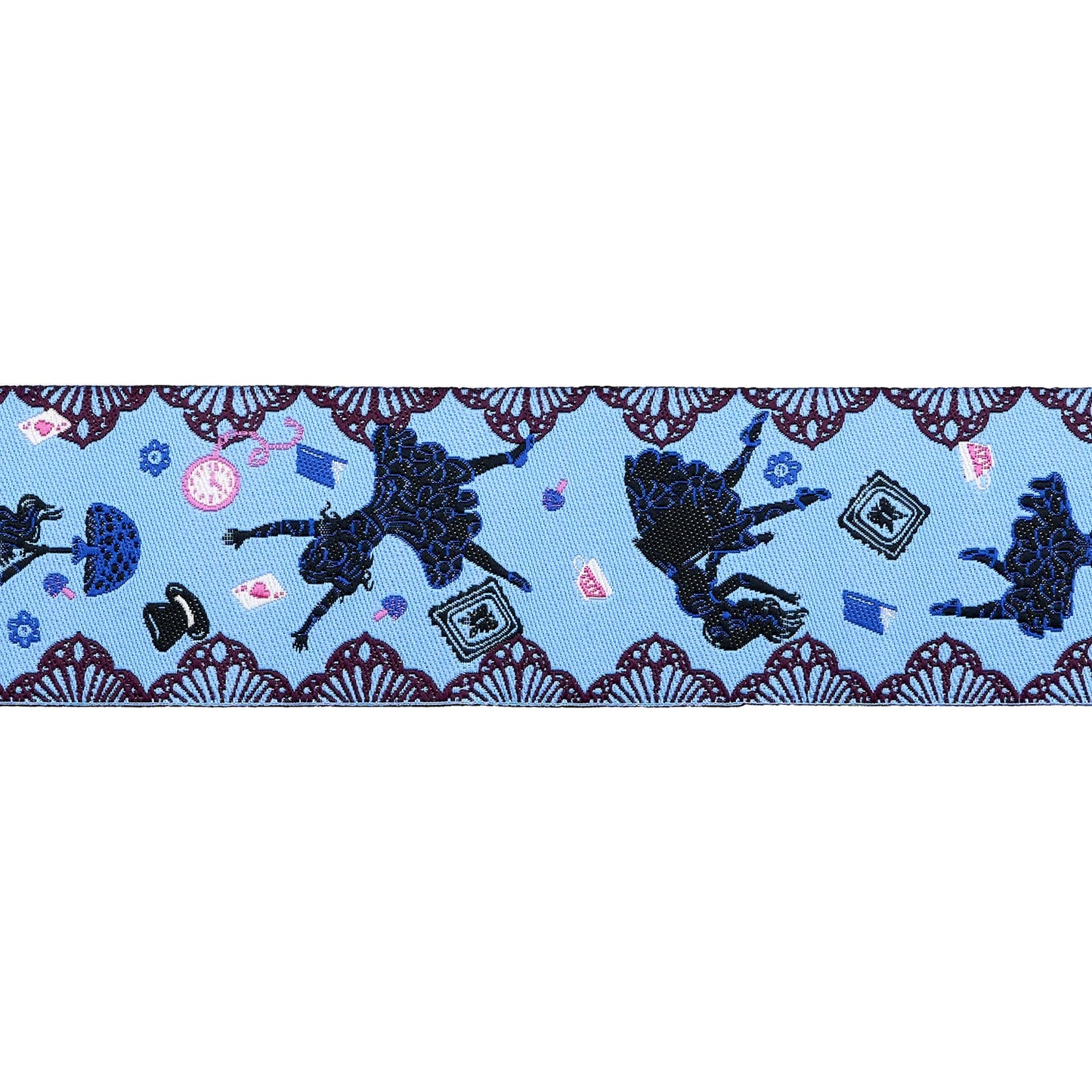 Hello Alice - Rabbit Hole - 1-1/2" width - by Sarah Watts - One Yard (Preorder)