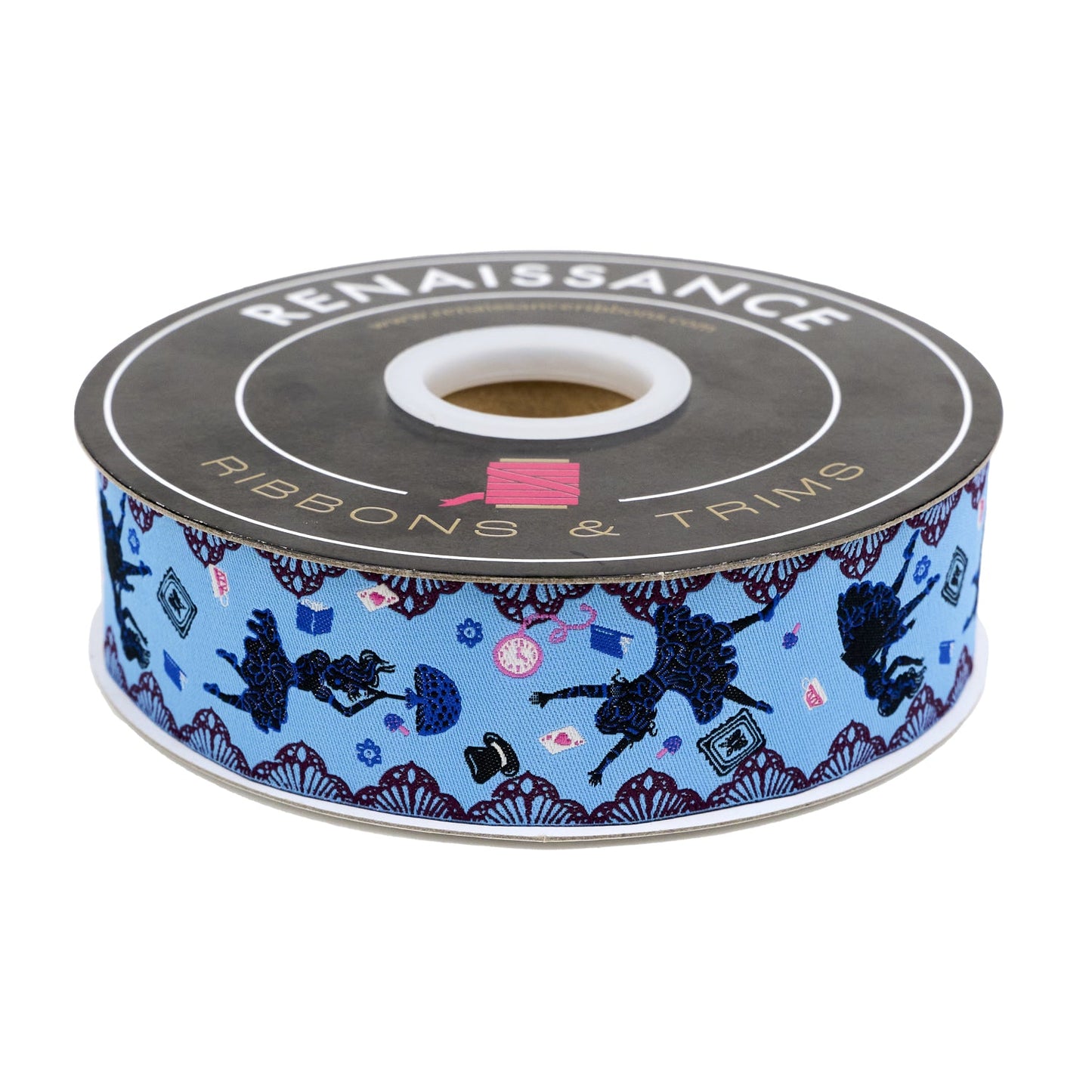 Hello Alice - Rabbit Hole - 1-1/2" width - by Sarah Watts - One Yard (Preorder)