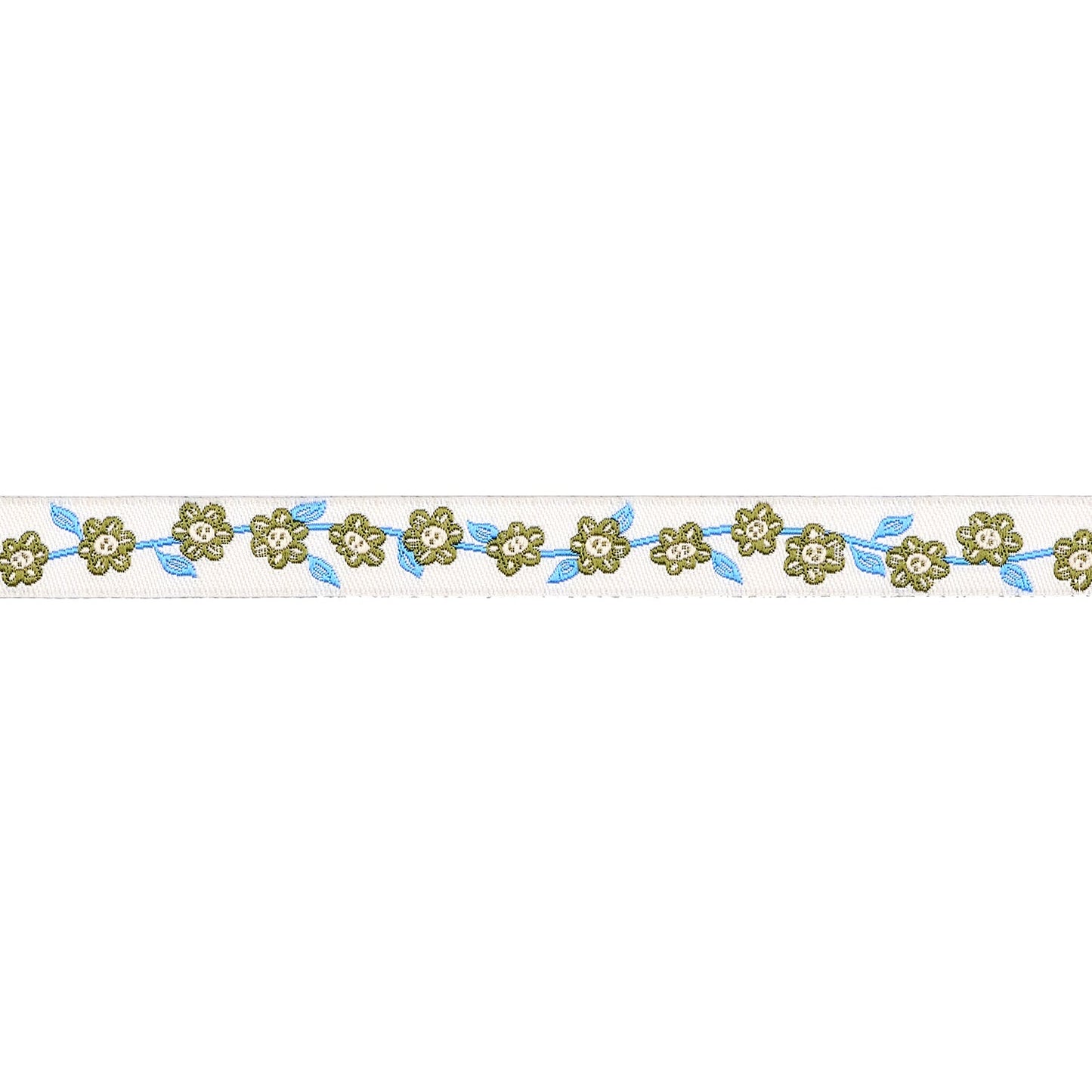 Hello Alice - Chatty Garden - 1/2" width - by Sarah Watts - One Yard (Preorder)