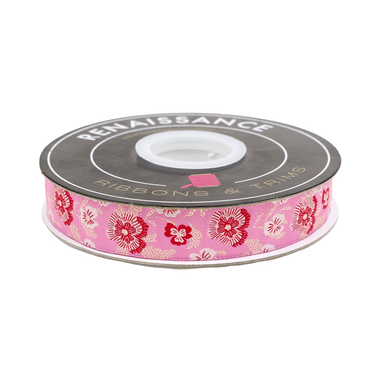 Hello Alice - Violets - 7/8" width - by Sarah Watts - One Yard (Preorder)