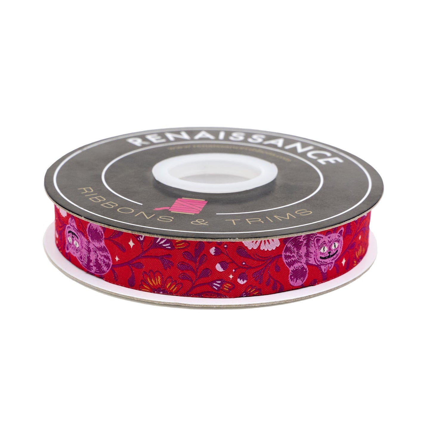 Hello Alice - Cheshire - 7/8" width - by Sarah Watts - One Yard (Preorder)