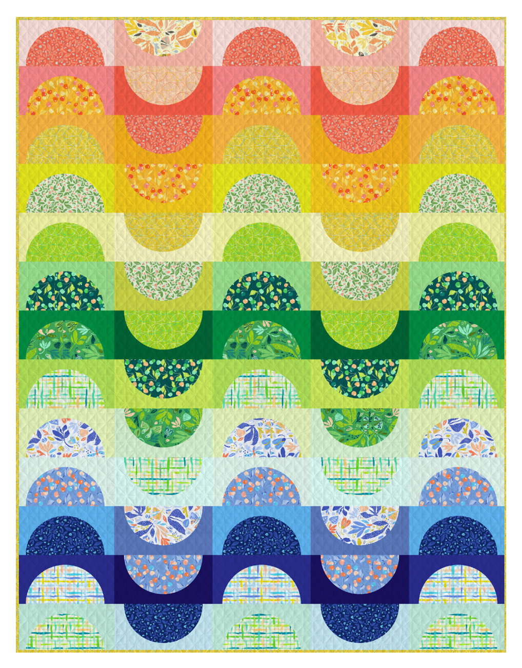 PREORDER - Sunrise Sunset Quilt Kit - Summersault - Fabric Only - 53759SS-KIT