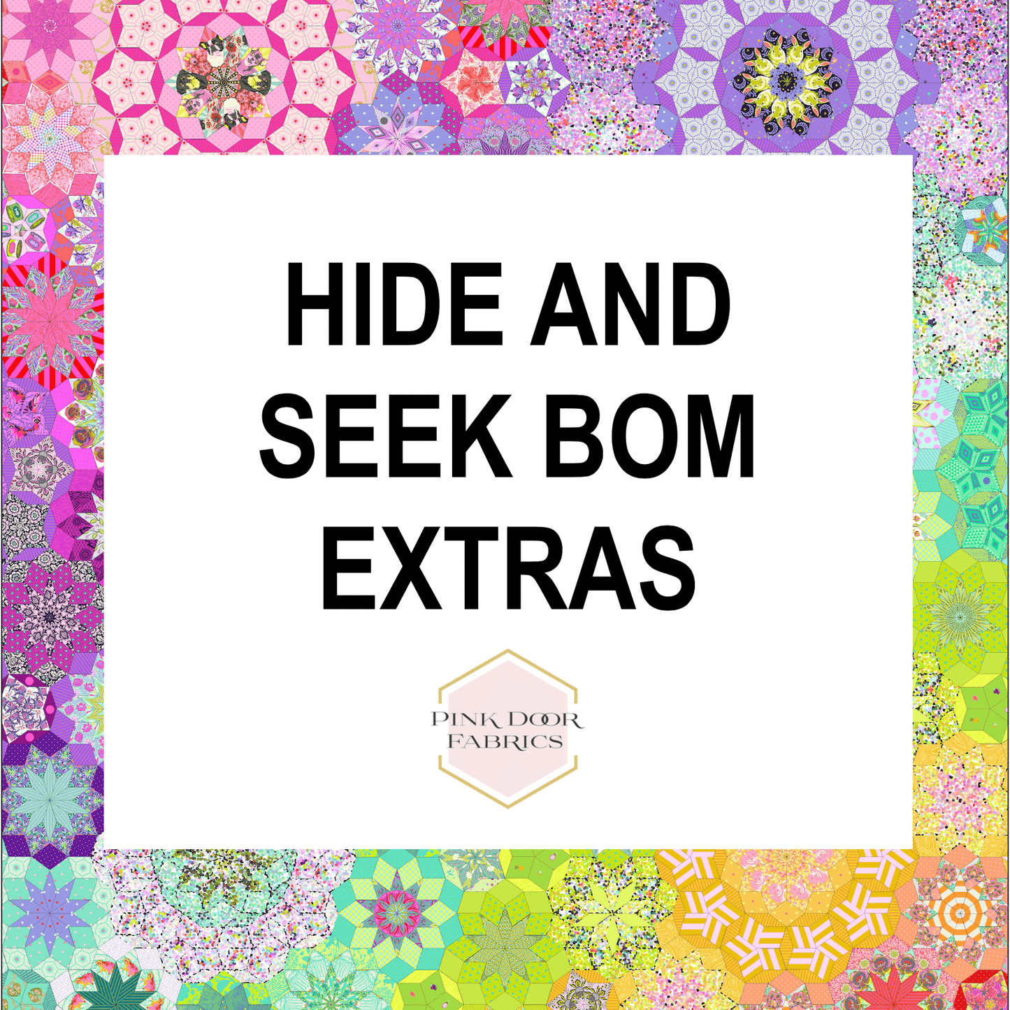 Hide and Seek BOM - Tula Pink filled Mystery Block of the Month - Additional Monthly Sets