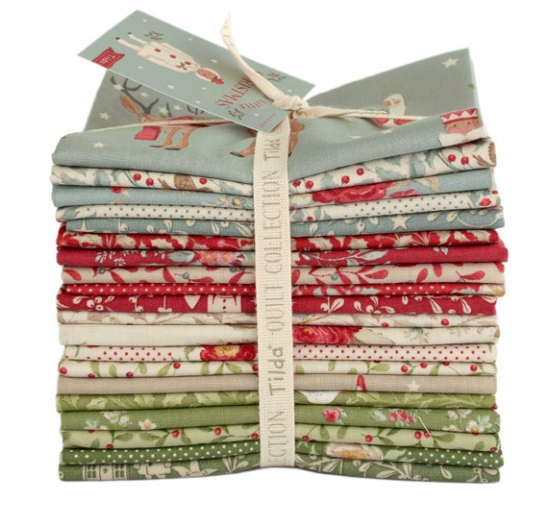 Merry Little Christmas Fat Quarter Bundle by Tilda Fabrics, 20 Pieces (Preorder)