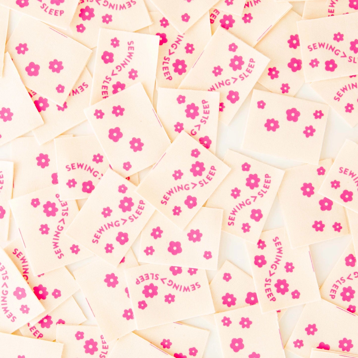 Sarah Hearts - Sewing > Sleep - Sewing Woven Clothing Label Tags - LC161