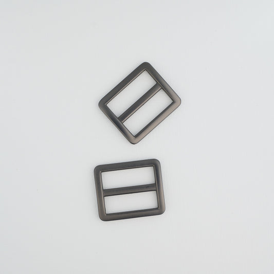 Pink Door Hardware - 1" Slider - Gunmetal - 2 per pkg. - GM01SL