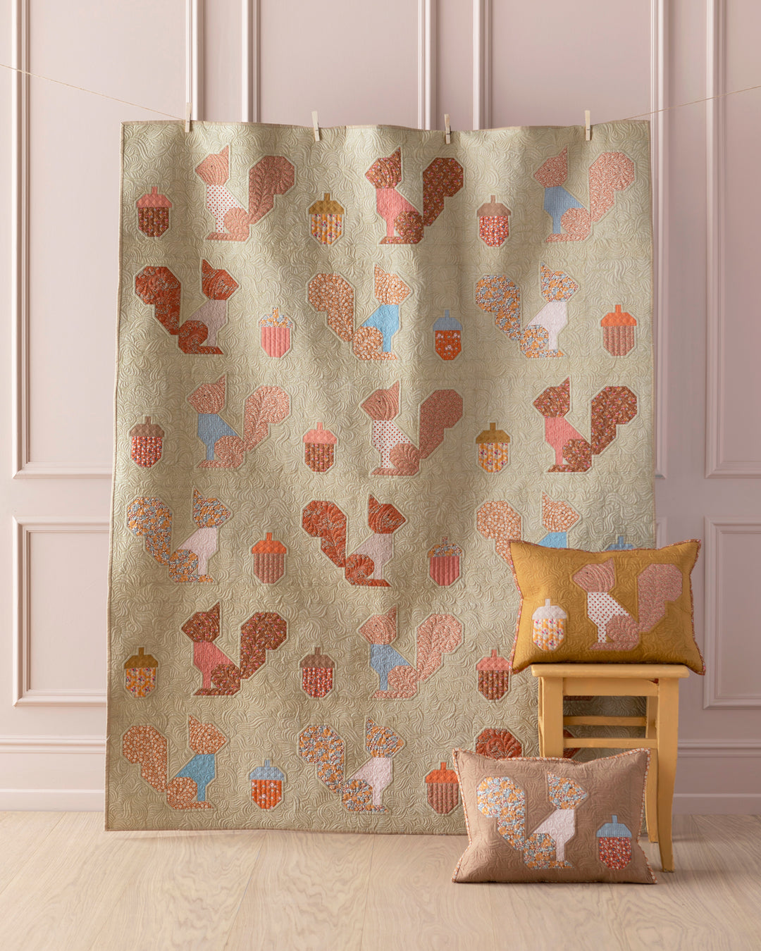 Tilda's Squirrel Quilt Kit - Creating Memories Collection by Tilda Fabrics
