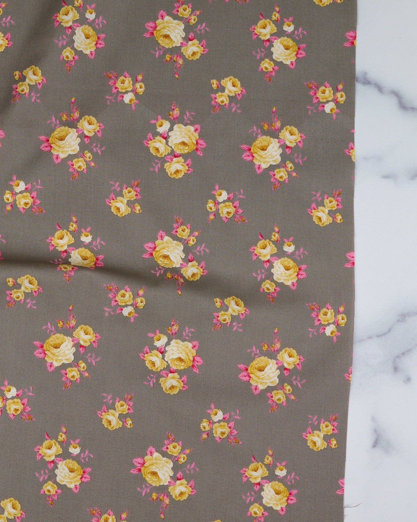 Sunday Brunch - Mille Grey - Tilda Fabrics - TIL100589 - Half Yard