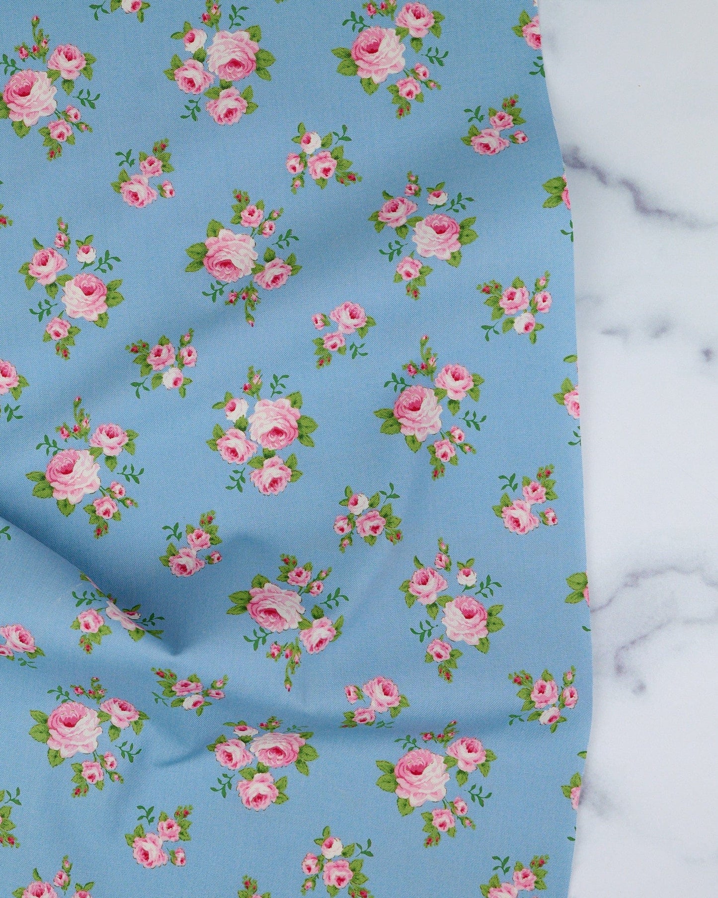 Sunday Brunch - Mille Sky - Tilda Fabrics - TIL100599 - Half Yard