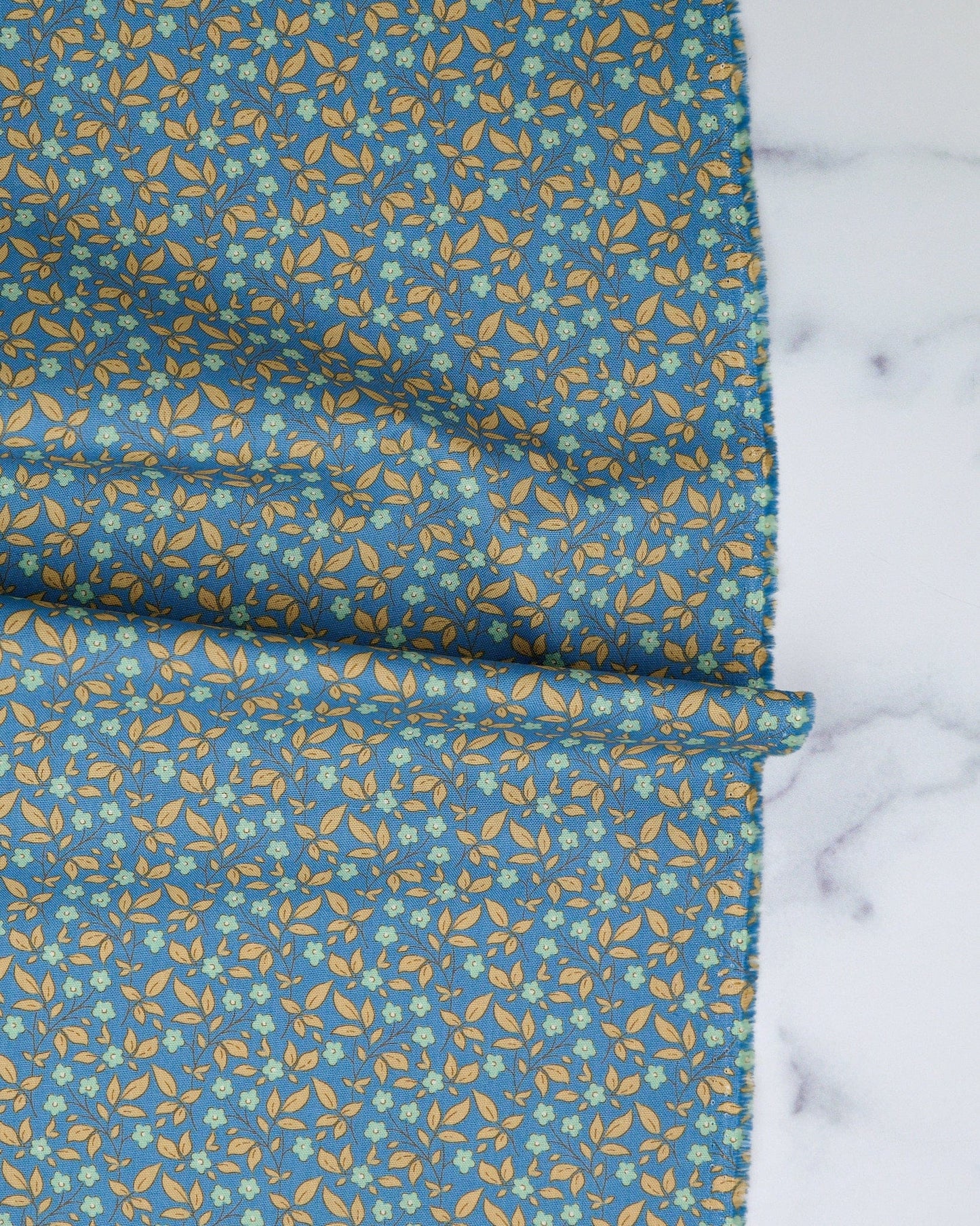 Sunday Brunch - Tipsy Blue - Tilda Fabrics - TIL110123 - Half Yard