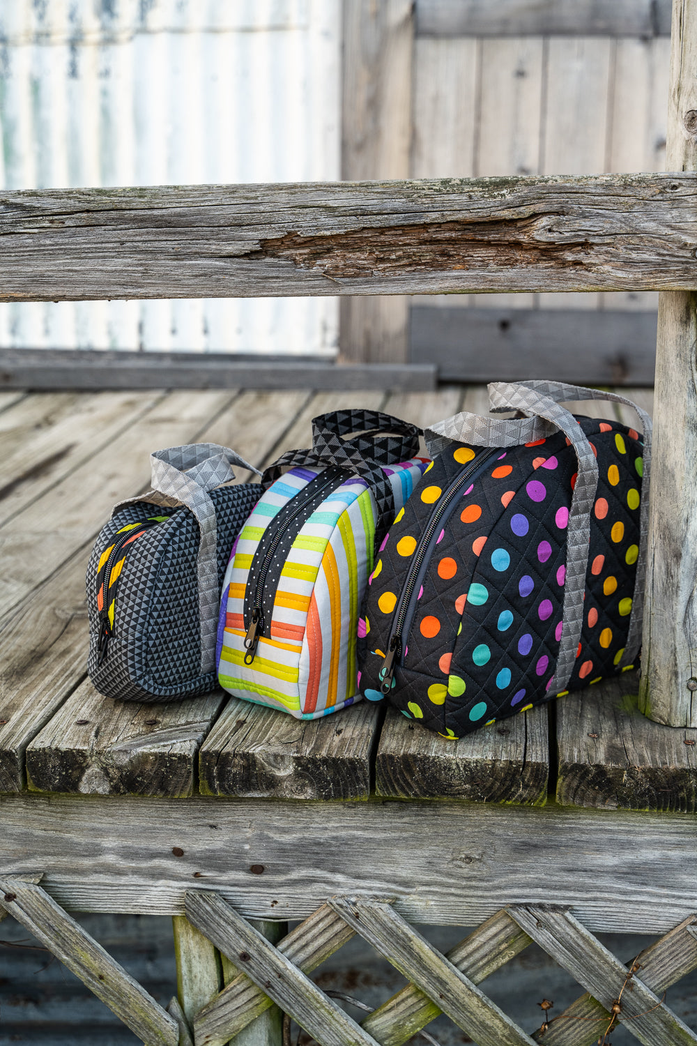 Sunshine Sisters Handbags Kit in Graywork