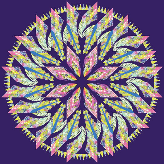 Tide Flower Block of the Month (Quiltworx + Floral Reef)