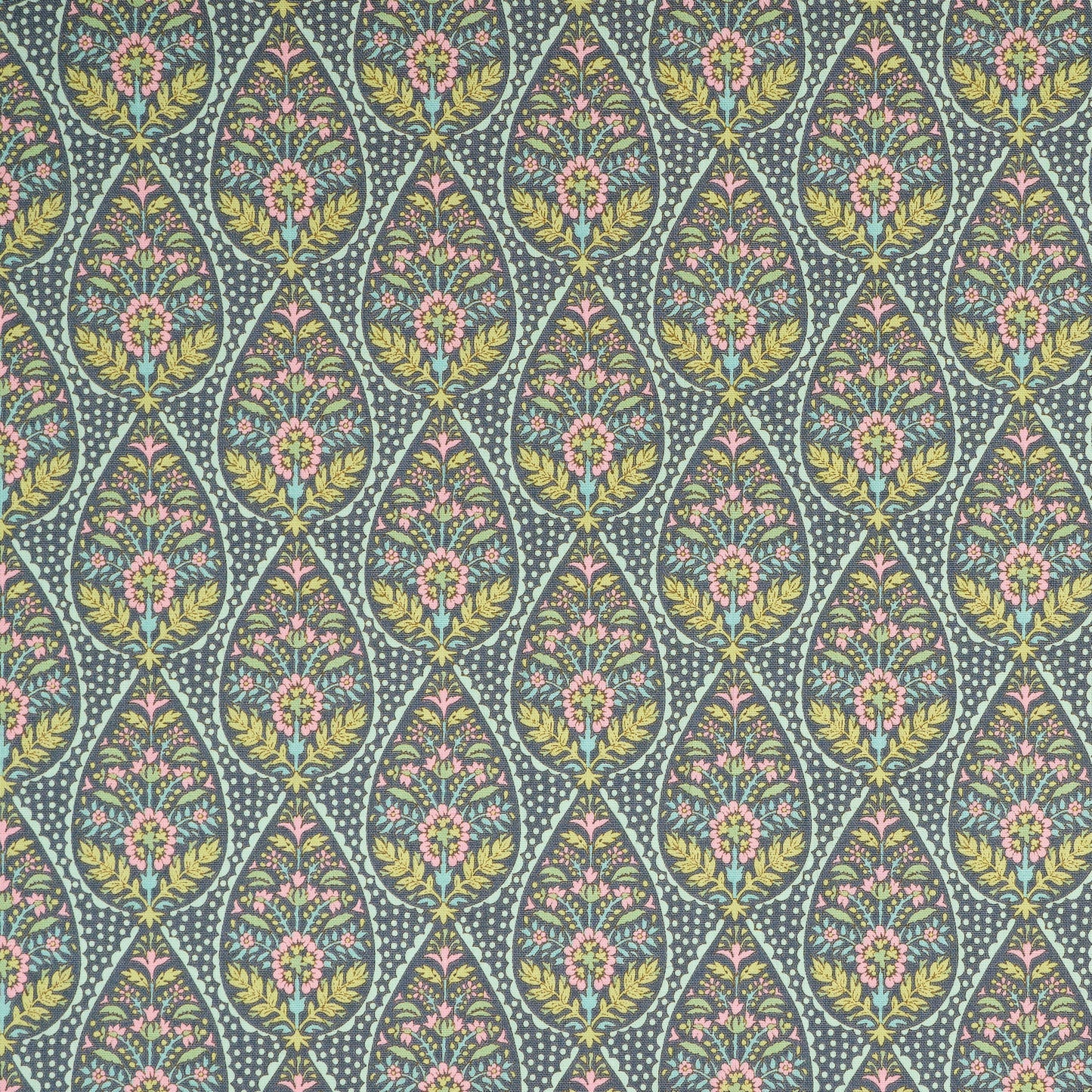 Sanctuary - Adina in Grey-Green - Tilda Fabrics - TIL100576 - Half Yard