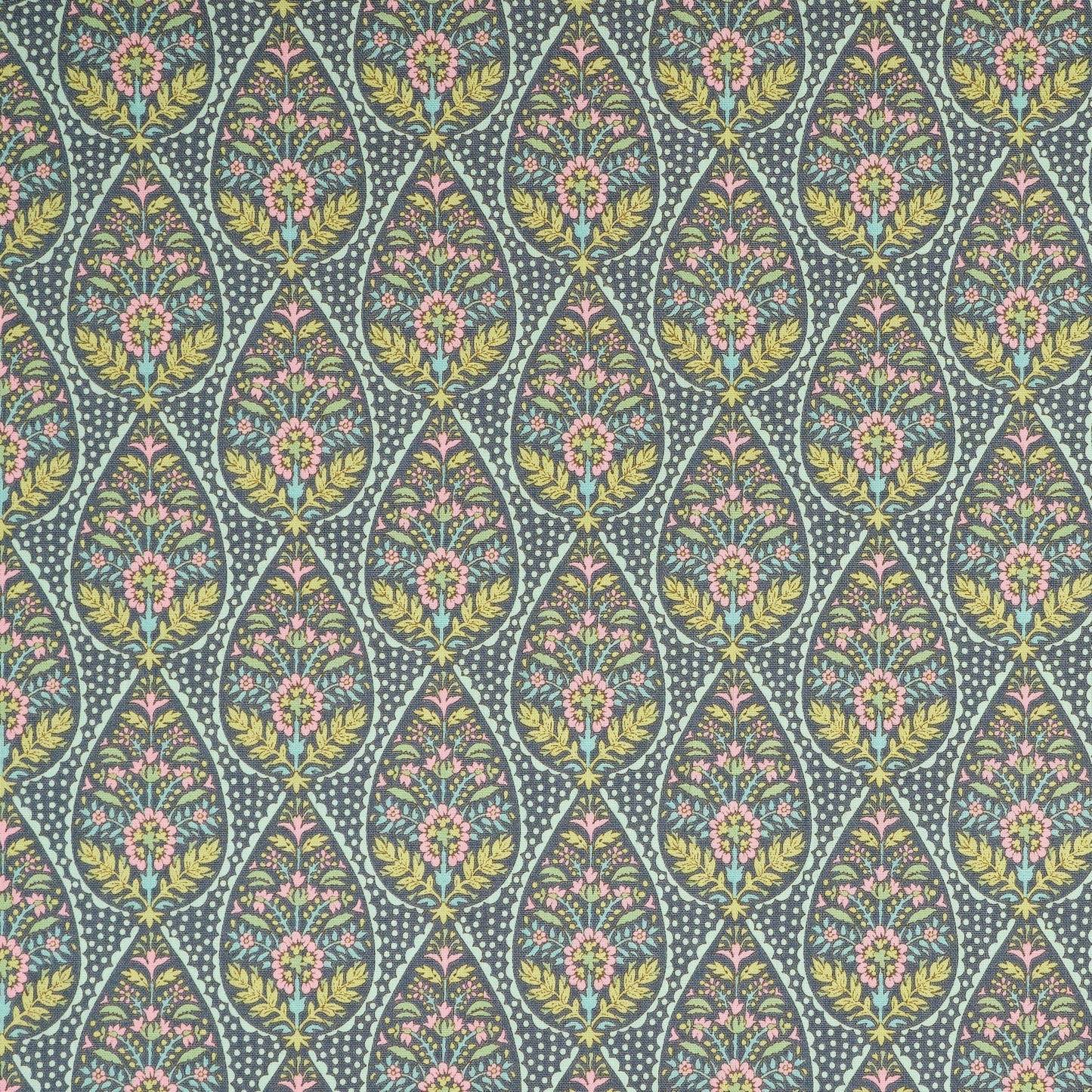Sanctuary - Adina in Grey-Green - Tilda Fabrics - TIL100576 - Half Yard