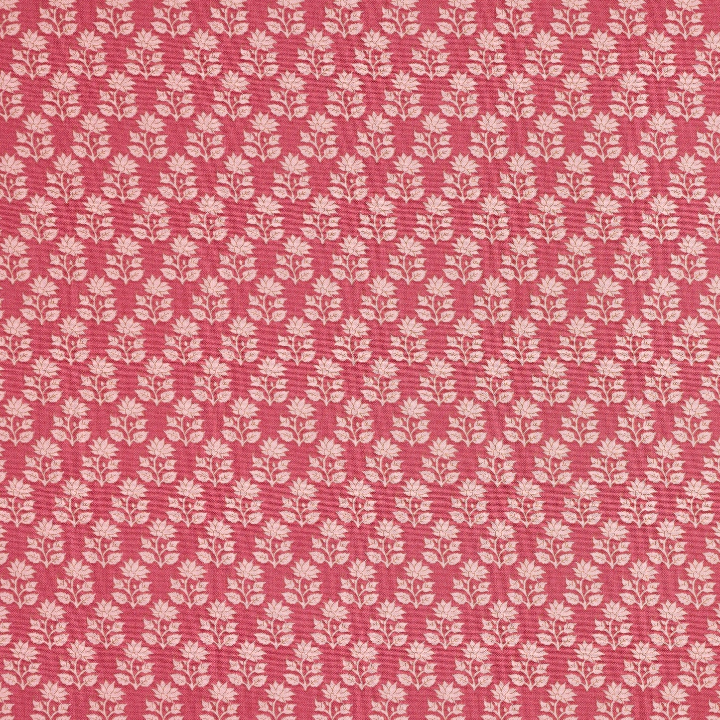 Sanctuary - Mira Rhubarb - Tilda Fabrics - TIL110105 - Half Yard