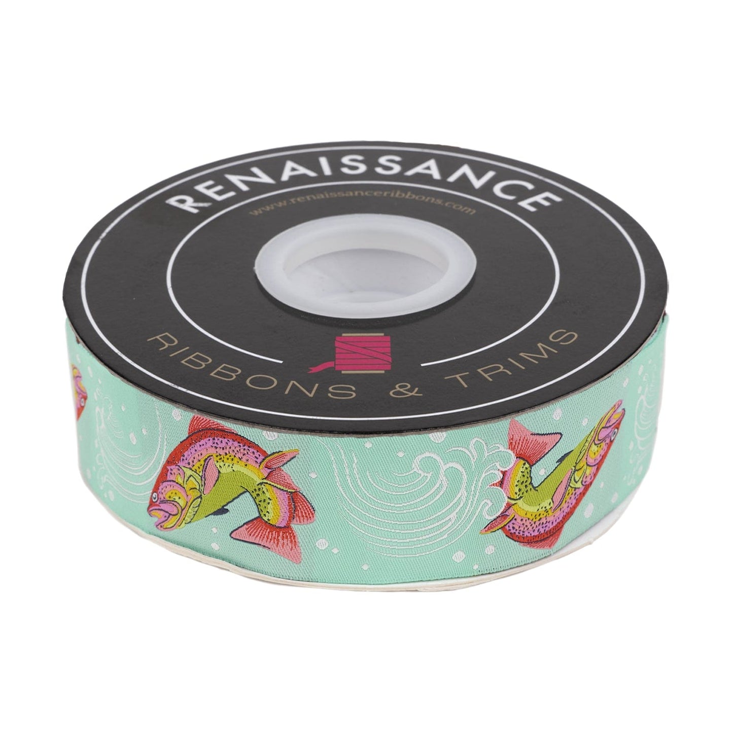 Renaissance Ribbons - Full Moon Forest II - Sofishticated in Enchanted - 1-1/2" width - Tula Pink - One Yard