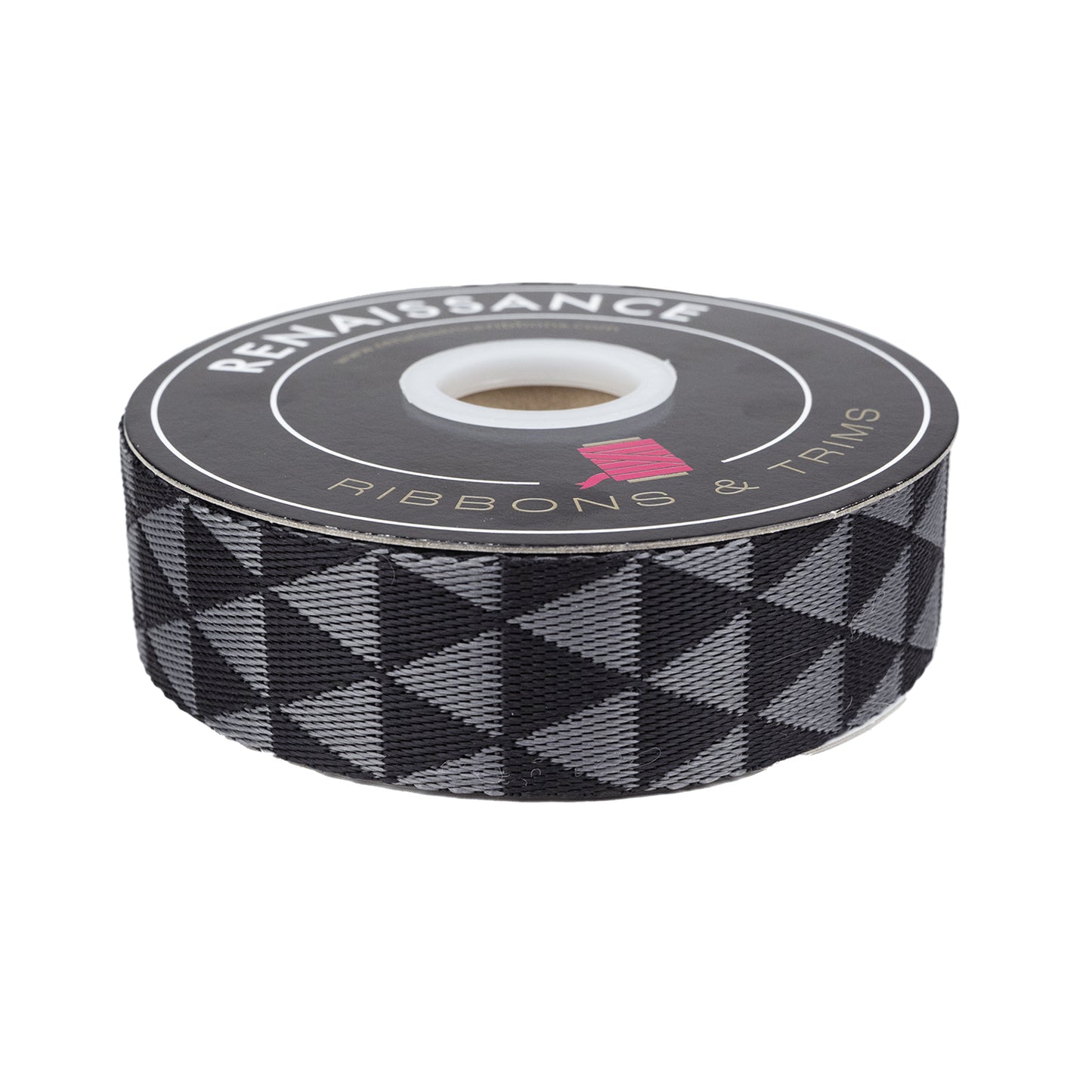 Graywork - Kinda Shady in Carbon WEBBING - 1-1/2" width - by Tula Pink - One Yard