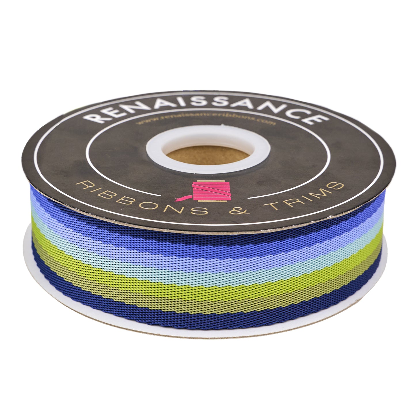 Floral Reef Webbing - Smooth Sailing in MArine