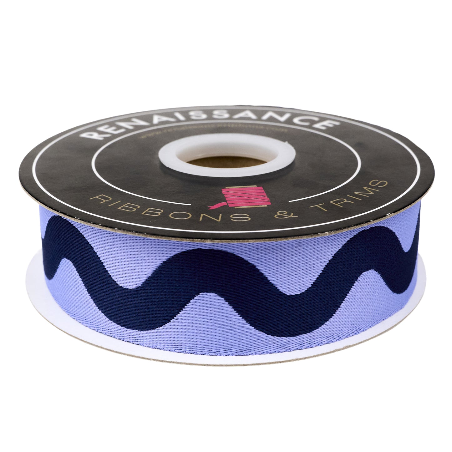 Floral Reef - Big Squiggle in Marine - 1-1/2" width WEBBING - by Tula Pink - One Yard (Preorder)