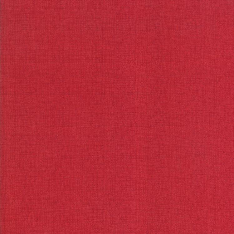 Premade Bias Binding - Thatched - Scarlet - One Yard