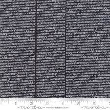 The Print Shop - Type in Black - 5742 23 - Half Yard