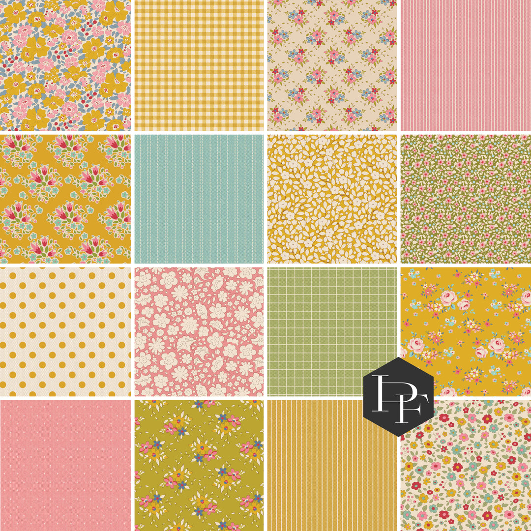 Creating Memories - Spring Half Yard Bundle of 16 pcs - Tilda Fabrics - TIL300206-HY