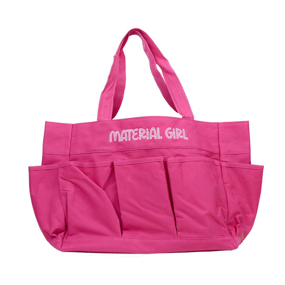 Carry All Tote - Material Girl in Pink - 19" X 12" X 6.75" -  M635VL HTPK MATGRL