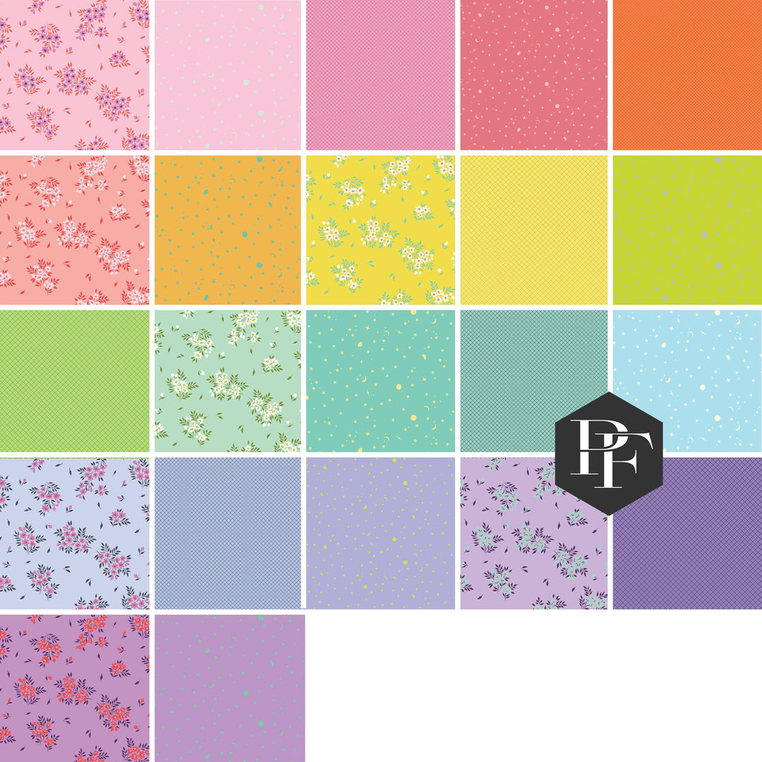 Full Moon Forest II - 5" Charm Pack - 42pcs - Tula Pink - FB6CPTP.FULLMOON
