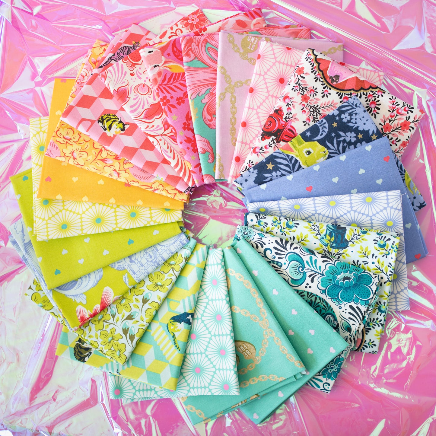 Besties Fat Quarter Bundle, 22 Pieces - by Tula Pink