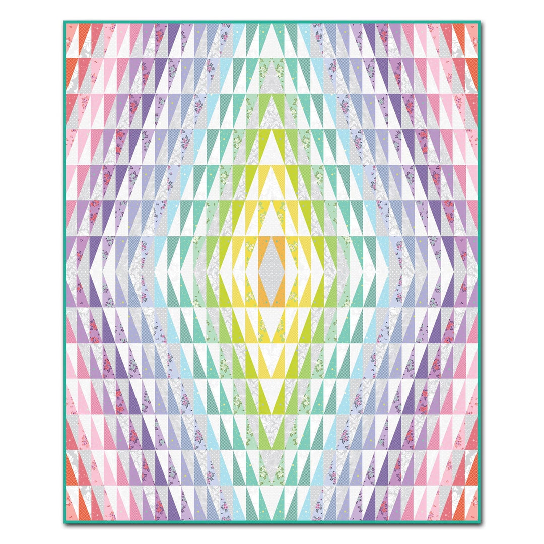 Tripping Out Quilt Kit - featuring True Colors 2025 from Tula Pink