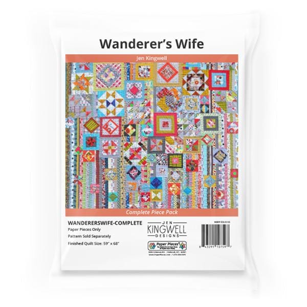 Wanderer's Wife - Paper Pieces Pack - Jen Kingwell (Preorder)