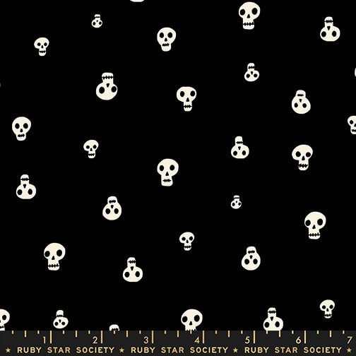 Charms Black - Boo Valley by Ruby Star Society - Half Yard Fabric (Preorder)