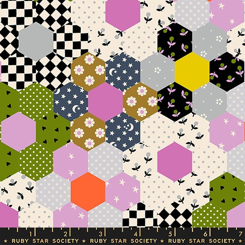 Halloween Patchwork Sarah Green - Boo Valley by Ruby Star Society - Half Yard Fabric (Preorder)