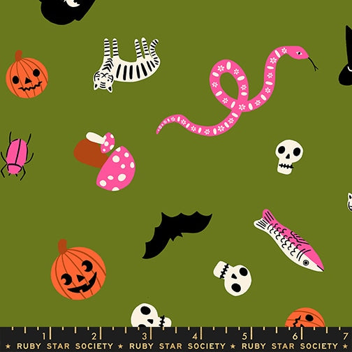 My Favorite Things Sprout - Boo Valley by Ruby Star Society - Half Yard Fabric (Preorder)