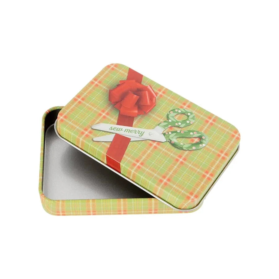 Scissors Tin - 4" x 3" - CH1004