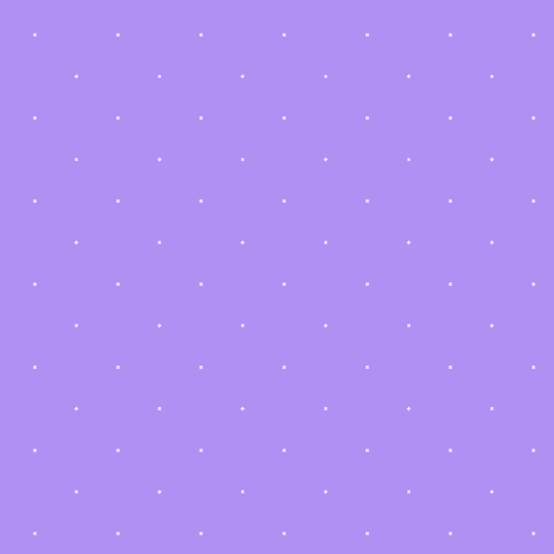 Cotton quilting fabric pattern called 'Square Up in Lilac'. Part of the 'Basics' fabric collection. Designed by for fabric company Cotton and Steel. SKU: CS103-LI18. 44-45 inch width.