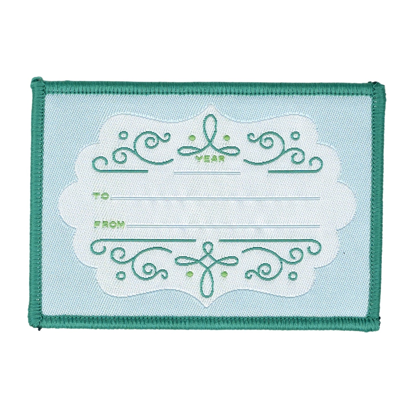 Market Days - Blue - Iron-On Label