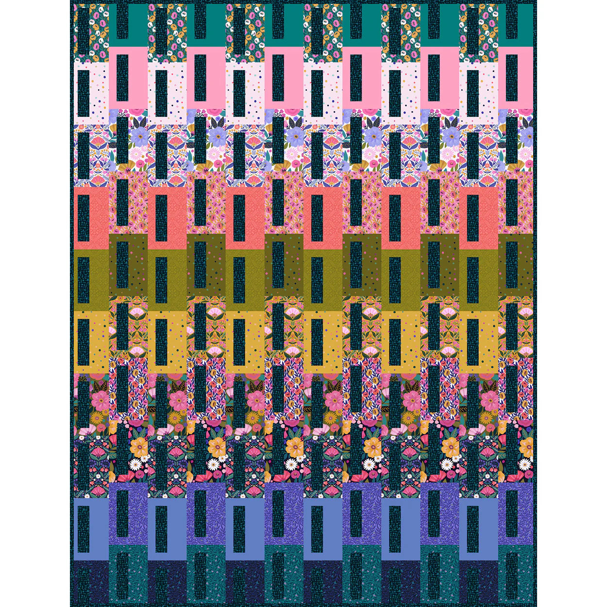 City Limits Quilt Kit - Dayspring - Fabric Only (Preorder)