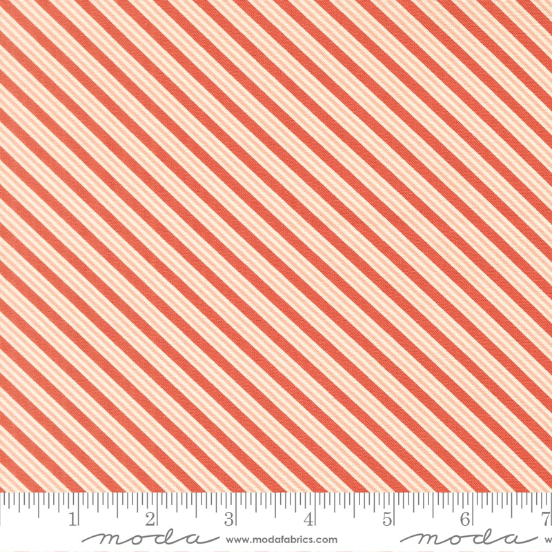 Candy Stripe in Rose - December Darling by My Sew Quilty Life for Moda (Preorder)