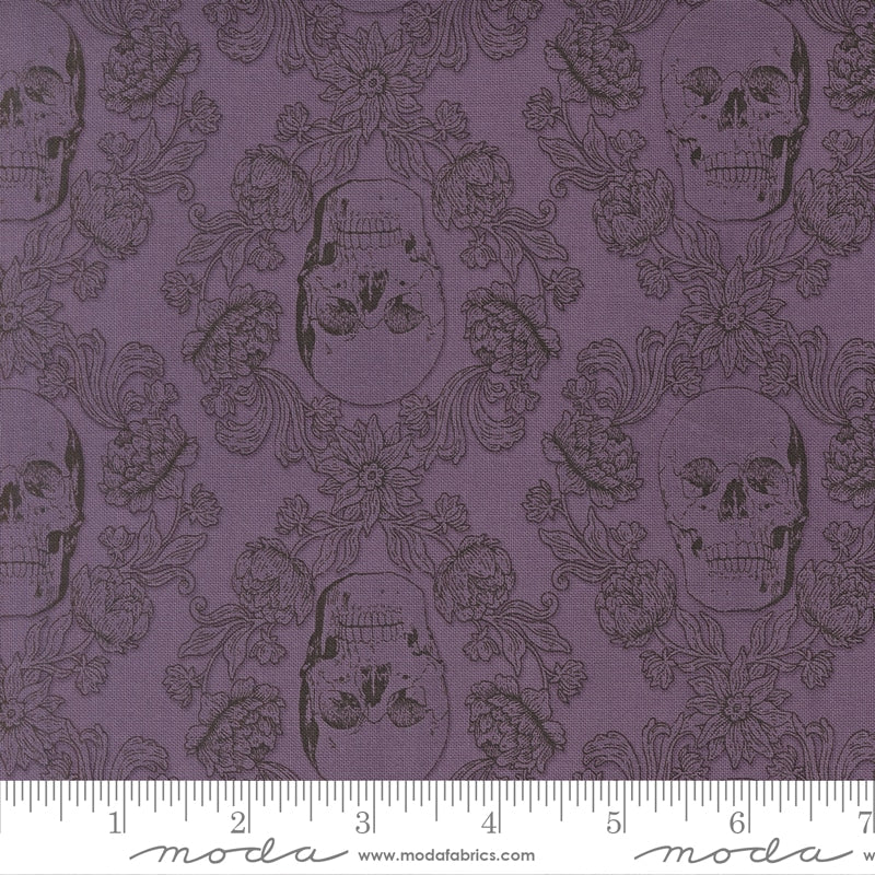 Botanical Skulls in Purple Haze - Gothic Haunt by Stacy Iest Hsu (Preorder)