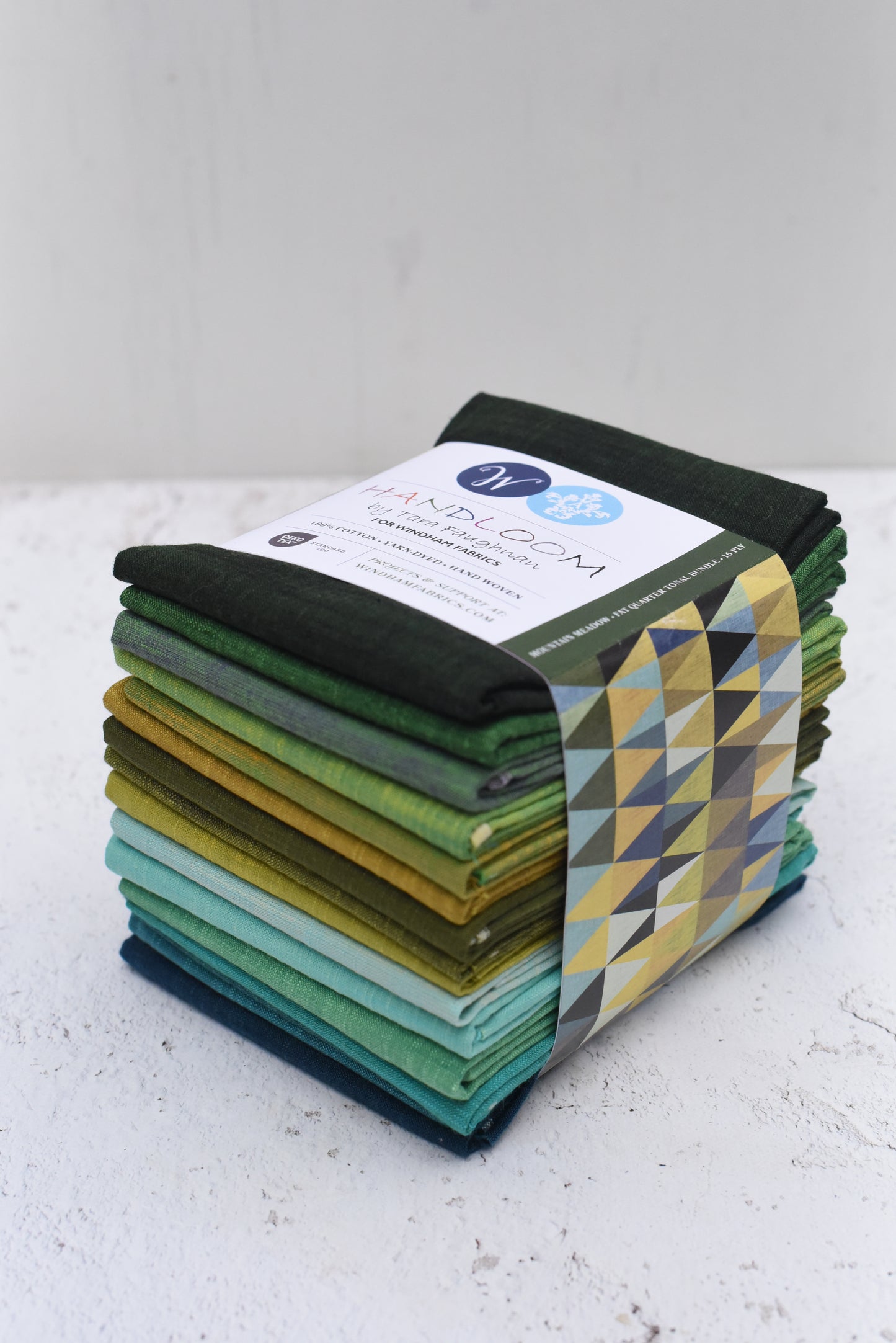 Handloom Fat Quarter Color Stories Bundle in Mountain Meadow by Tara Faughnan, 16 pieces (Preorder)