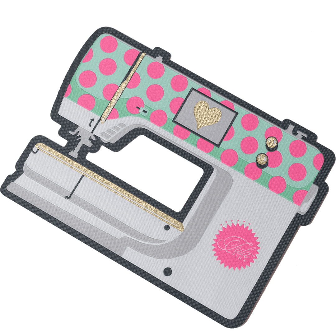 Tula Pink Sewing Machine - Woven Iron-On Patch