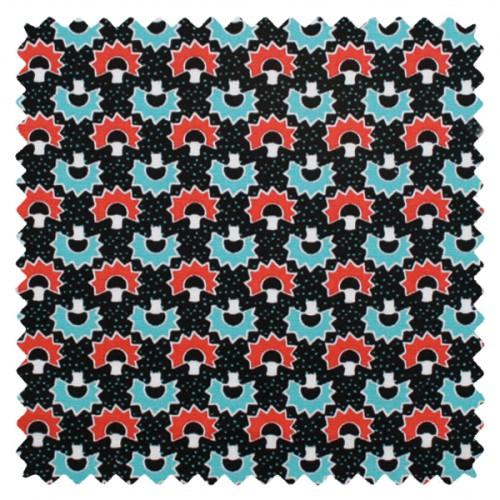 Kakinoki Black quilting fabric by Petit Pan