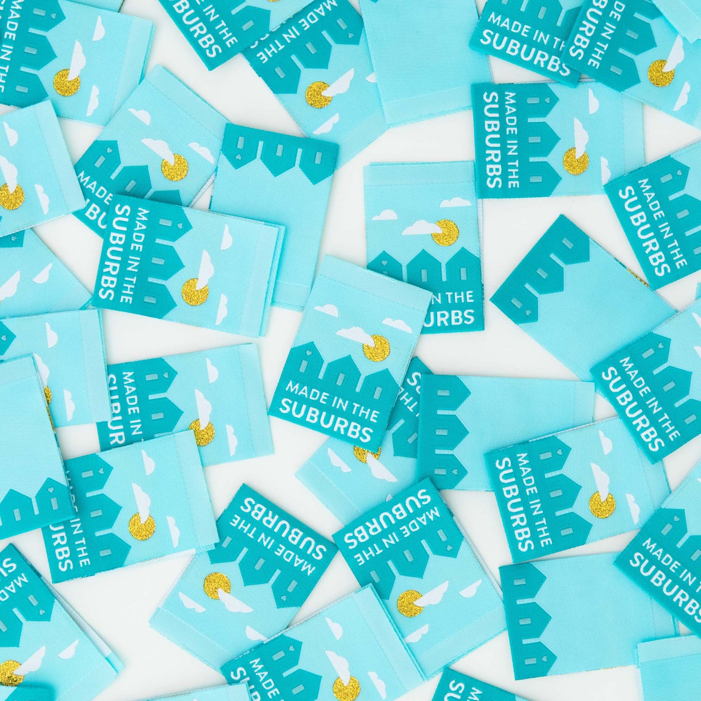 Sarah Hearts - Made in the Suburbs - Sewing Woven Clothing Label Tags - LP135