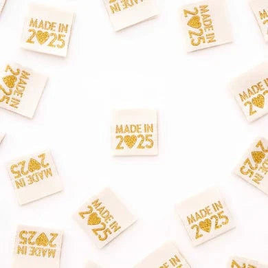 Sarah Hearts - Made in 2025 Gold Woven Labels - LP233