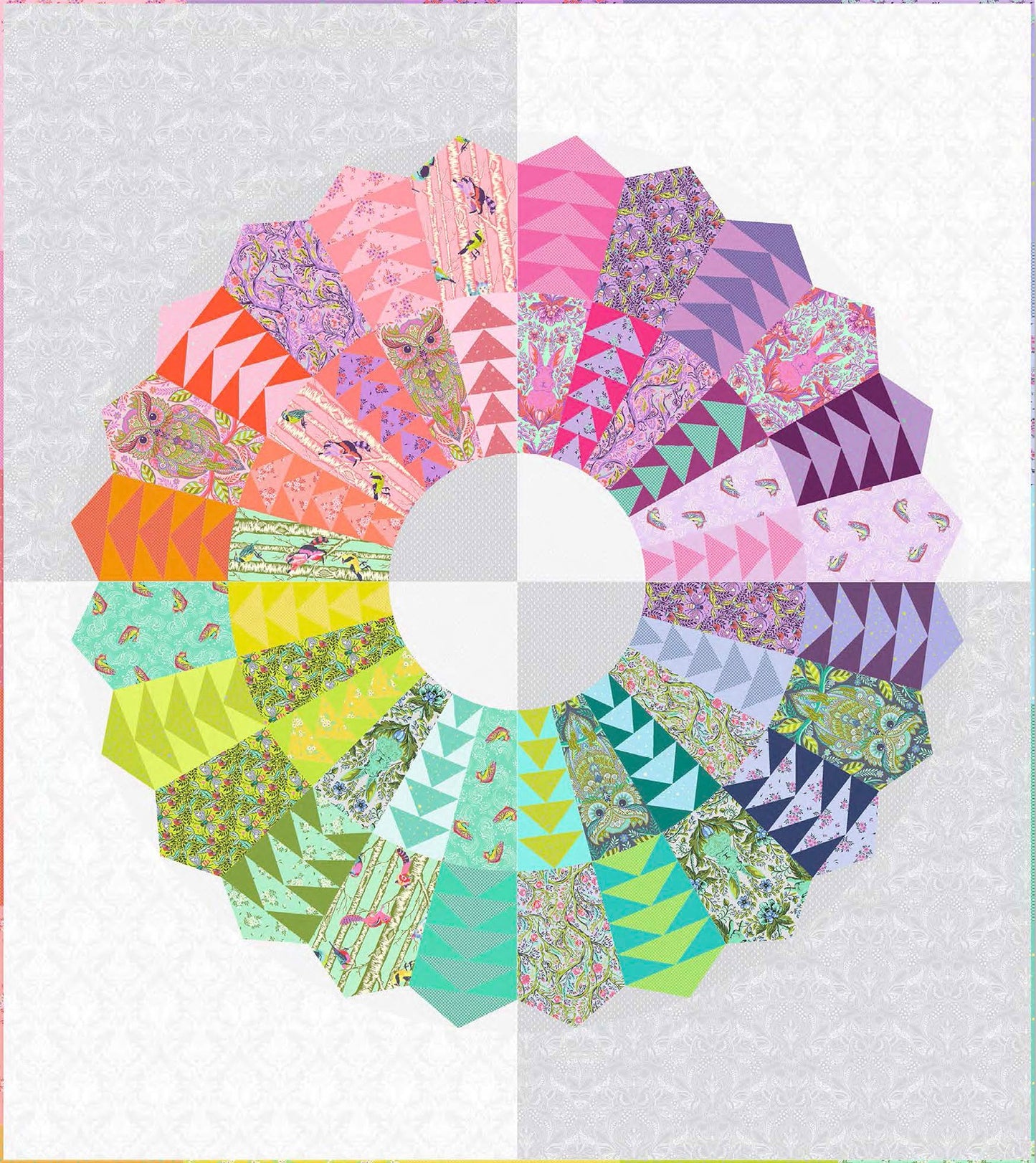 Moonlit Menagerie Quilt Kit by Tula Pink