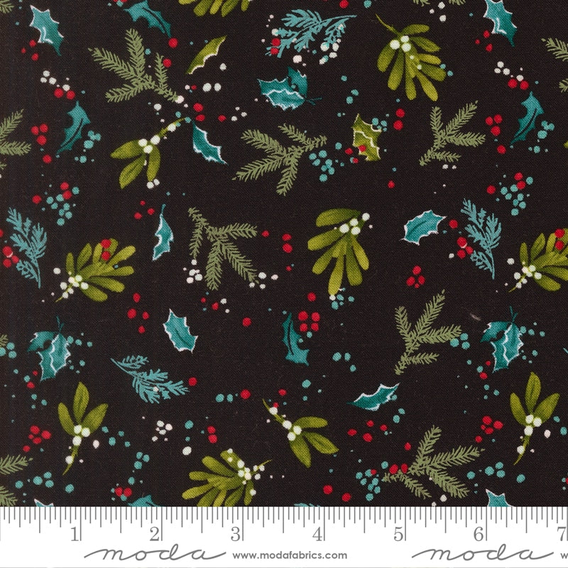 Mistletoe Midnight - Mums Christmas by Robin Pickens for Moda - Half Yard Fabric (Preorder)